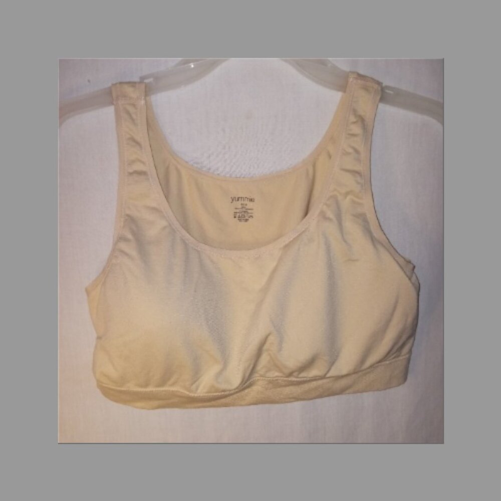 (O) Yummie Woman's Bra 2X / 3X Nude NWOT